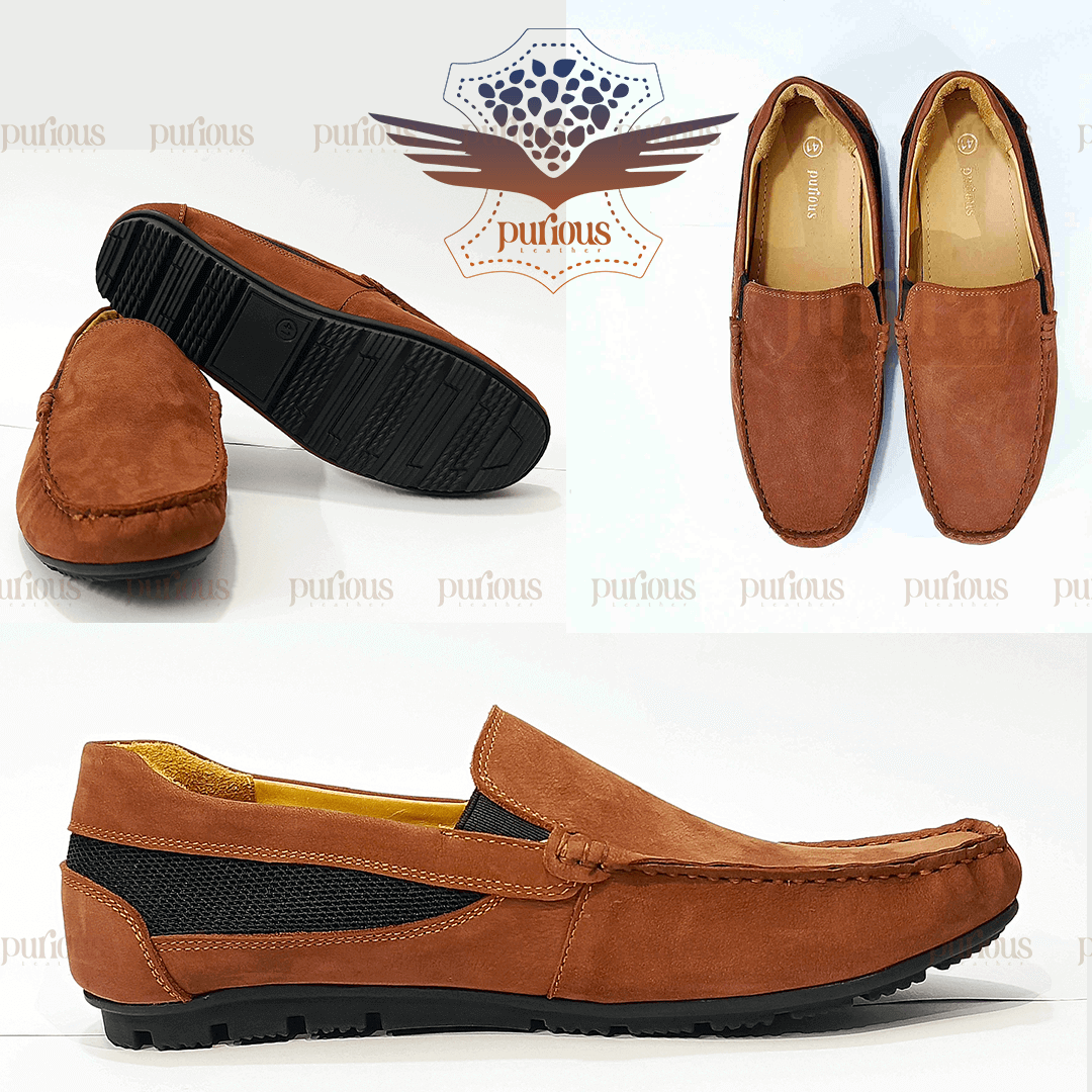 P0207- Men's Premium Leather Casual Loafer Shoe